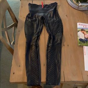 Spanx Leather Leggings